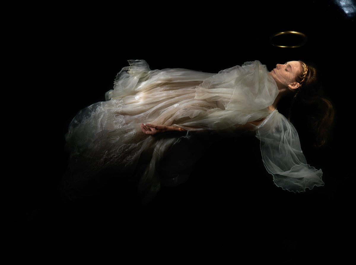 Additional view of Ophelia Plate 0147, underwater analogue photograph from the Ophelia series by Alexander James Hamilton