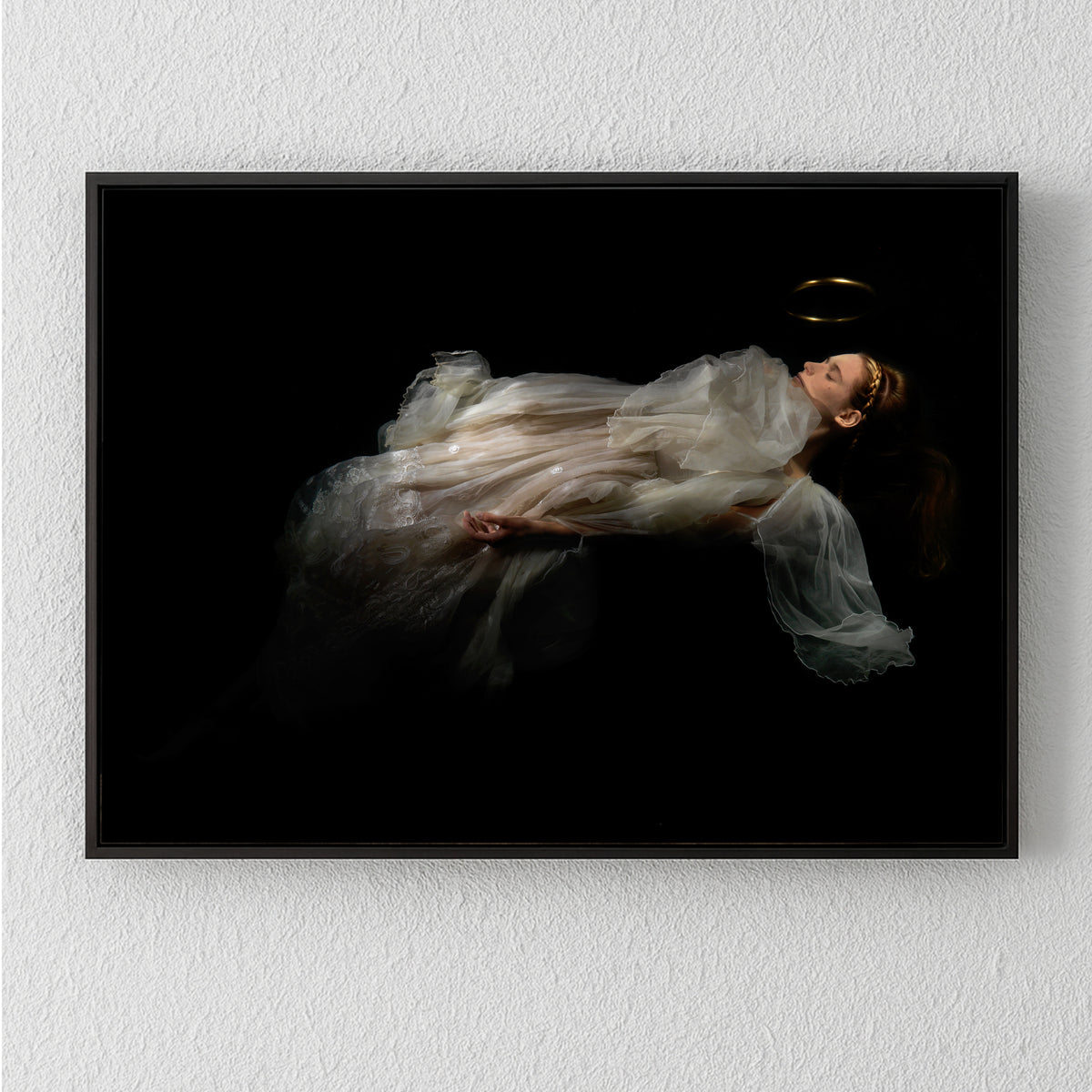 Ophelia Plate 0148, underwater analogue photograph from the Ophelia series by Alexander James Hamilton