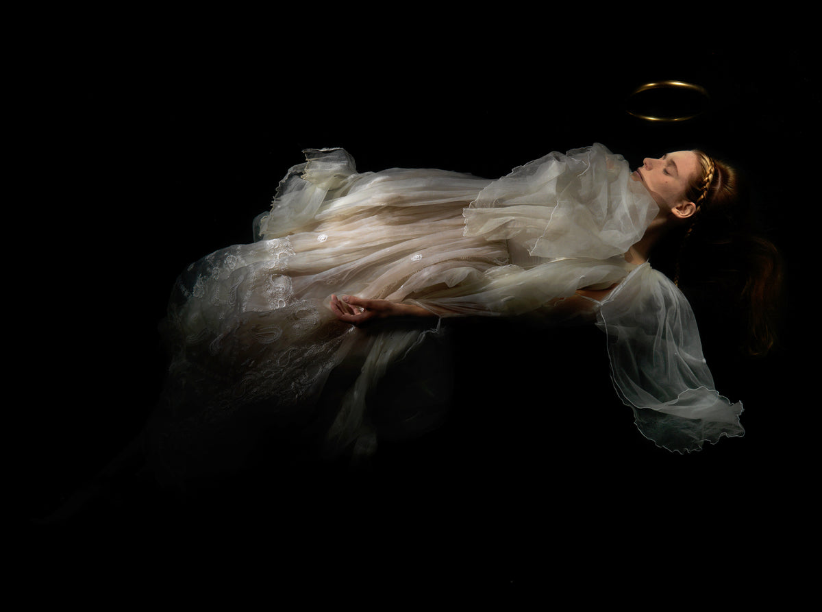 Additional view of Ophelia Plate 0148, underwater analogue photograph from the Ophelia series by Alexander James Hamilton