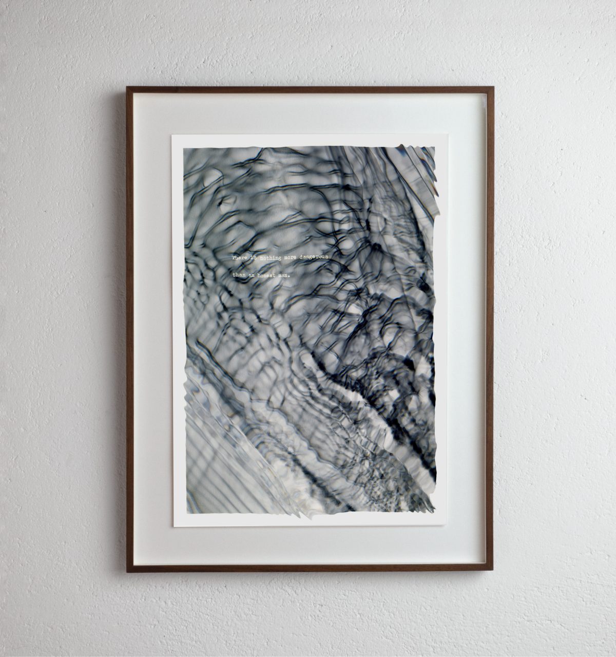 nothing more dangerous (plate 0484), analogue photograph from the Offshore Recordings series by Alexander James Hamilton
