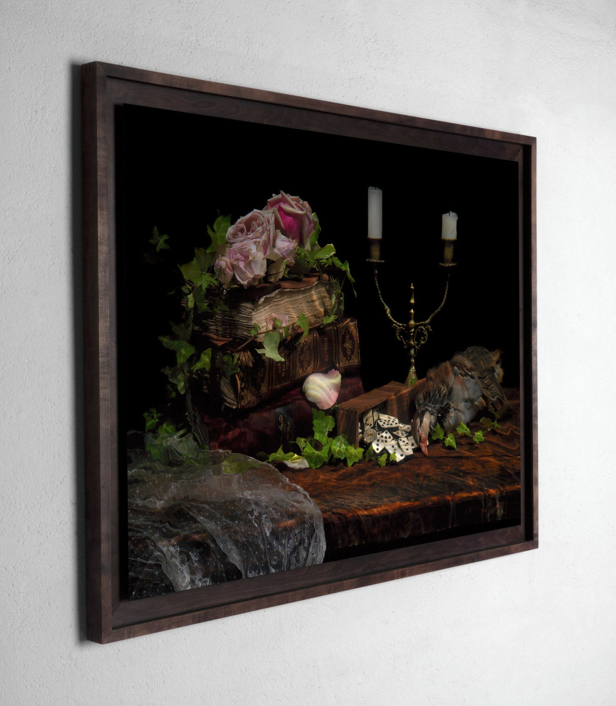 Left side view of Untitled Plate 5253, underwater analogue still life photograph by Alexander James Hamilton