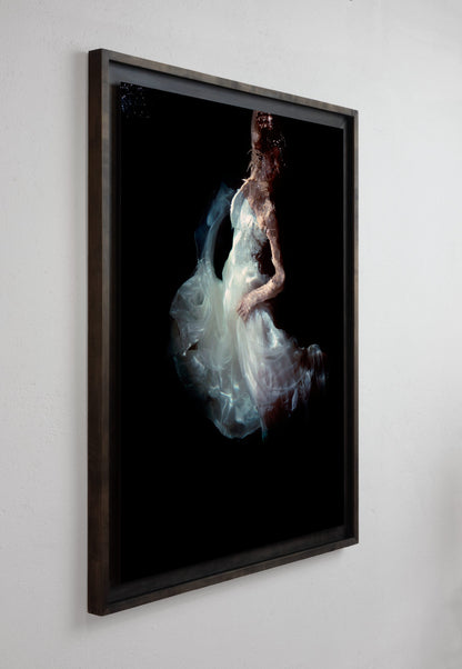 Left side view of Vaganova - Artists Proof No. I, underwater analogue photograph from the Goya Reborn in Water series by Alexander James Hamilton