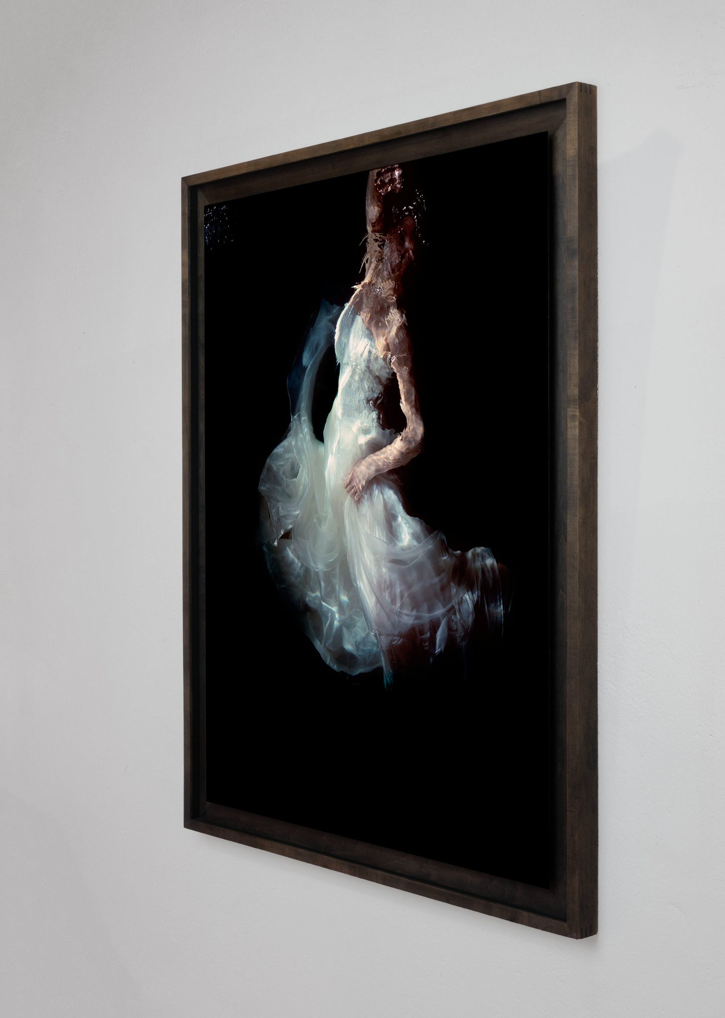 Right side view of Vaganova - Artists Proof No. I, underwater analogue photograph from the Goya Reborn in Water series by Alexander James Hamilton