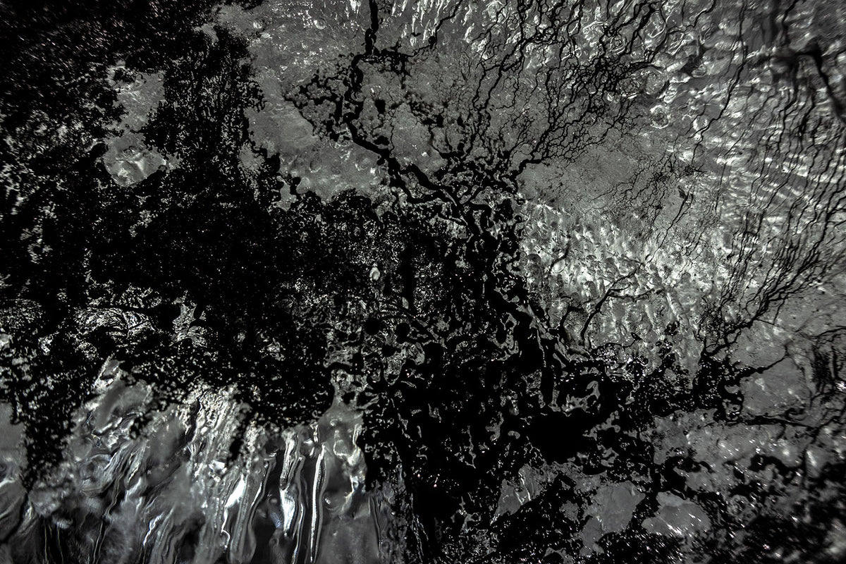 framed analogue photographic study exploring enthalpy of fusion by Alexander James Hamilton