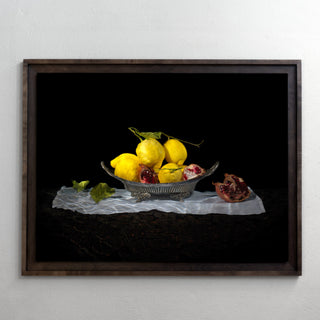 Bitter sweet table, underwater analogue still life photograph by Alexander James Hamilton