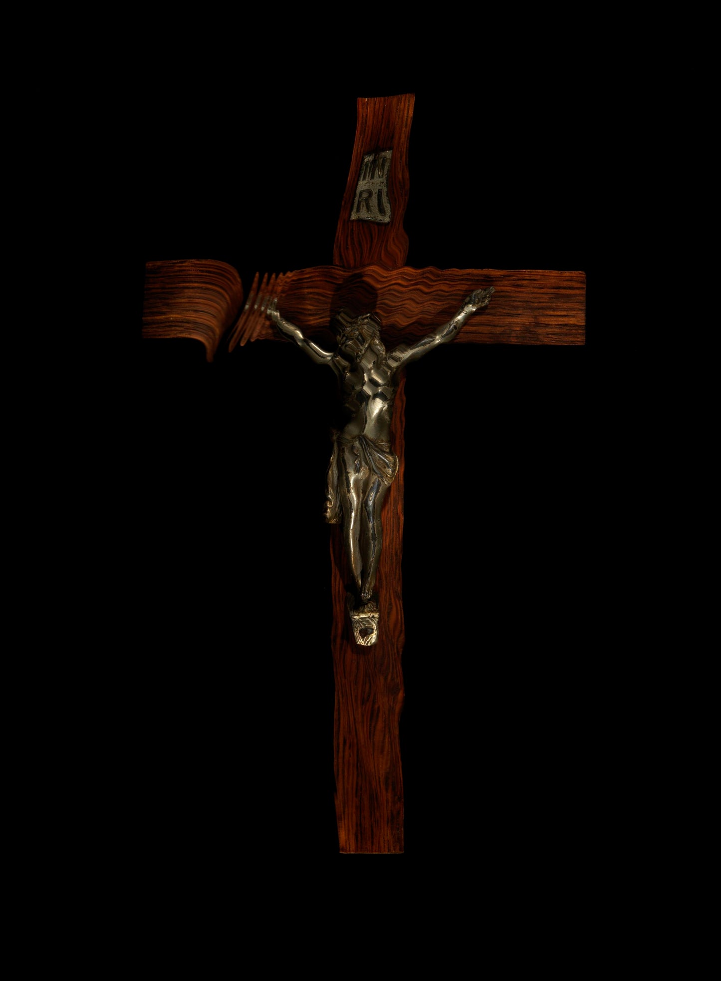 Frequency of a crucifixion No. IV detail by Alexander James Hamilton, analogue photograph produced through water and light
